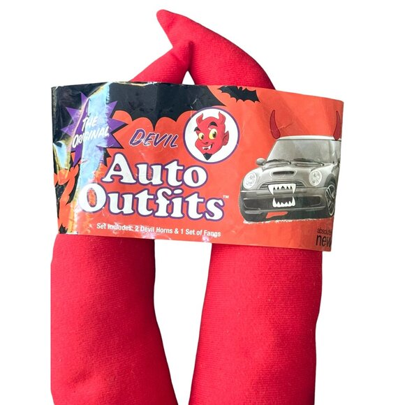 Auto Outfits Car Decoration 2 Devil Horns By Absolutely New - Picture 3 of 5